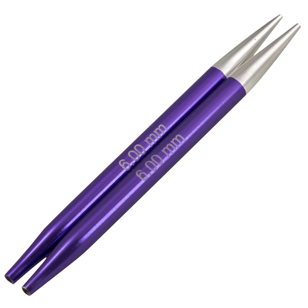 Aiguilles interchangeables aluminium Rainbow courtes